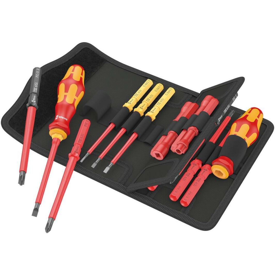 WERA 05006614001 Kraftform Kompakt VDE 18 Universal 2 Tool Finder, 18 ...