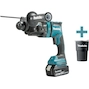 MAKITA DHR182RTJ Marteau combiné sans fil 18V LXT SDS-Plus 18mm en MAKPAC IV (2x 5.0Ah batterie + chargeur)