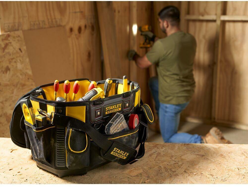 Tool Bag Buy Stanley 480 Mm 18 Inch FatMax Open Tote 1-93-951