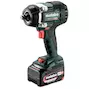 METABO SSW 18 LTX 800 BL accu-slagschroevendraaier/-slagmoersleutel in metaBOX 145 L (2x 5,2Ah accu + lader) - 602403650