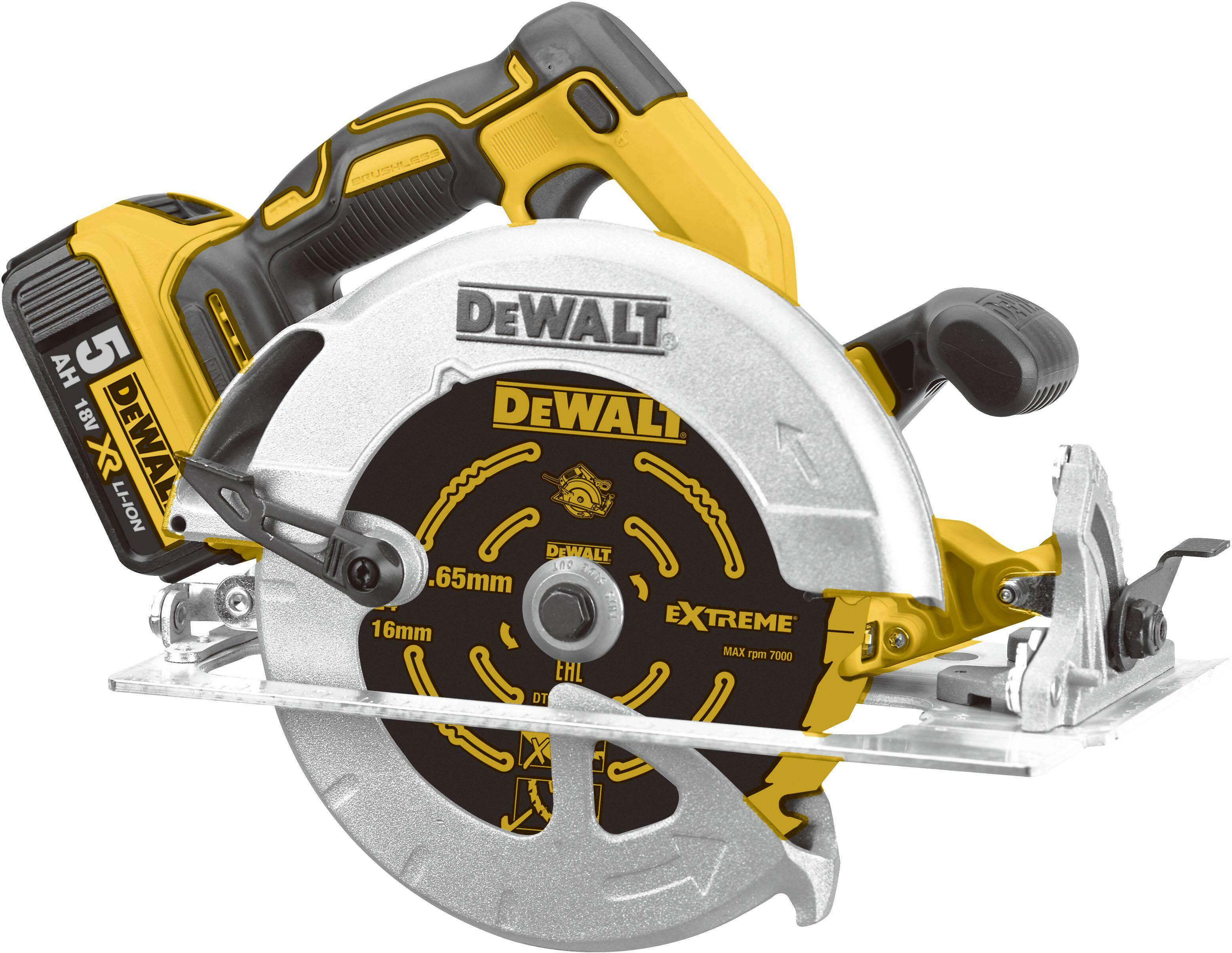 Dewalt 20v Max Dewalt Circular Saw 570 DEWALT DCS570P2-QW 18V XR Brushless  Circular Saw 64mm 184mm In