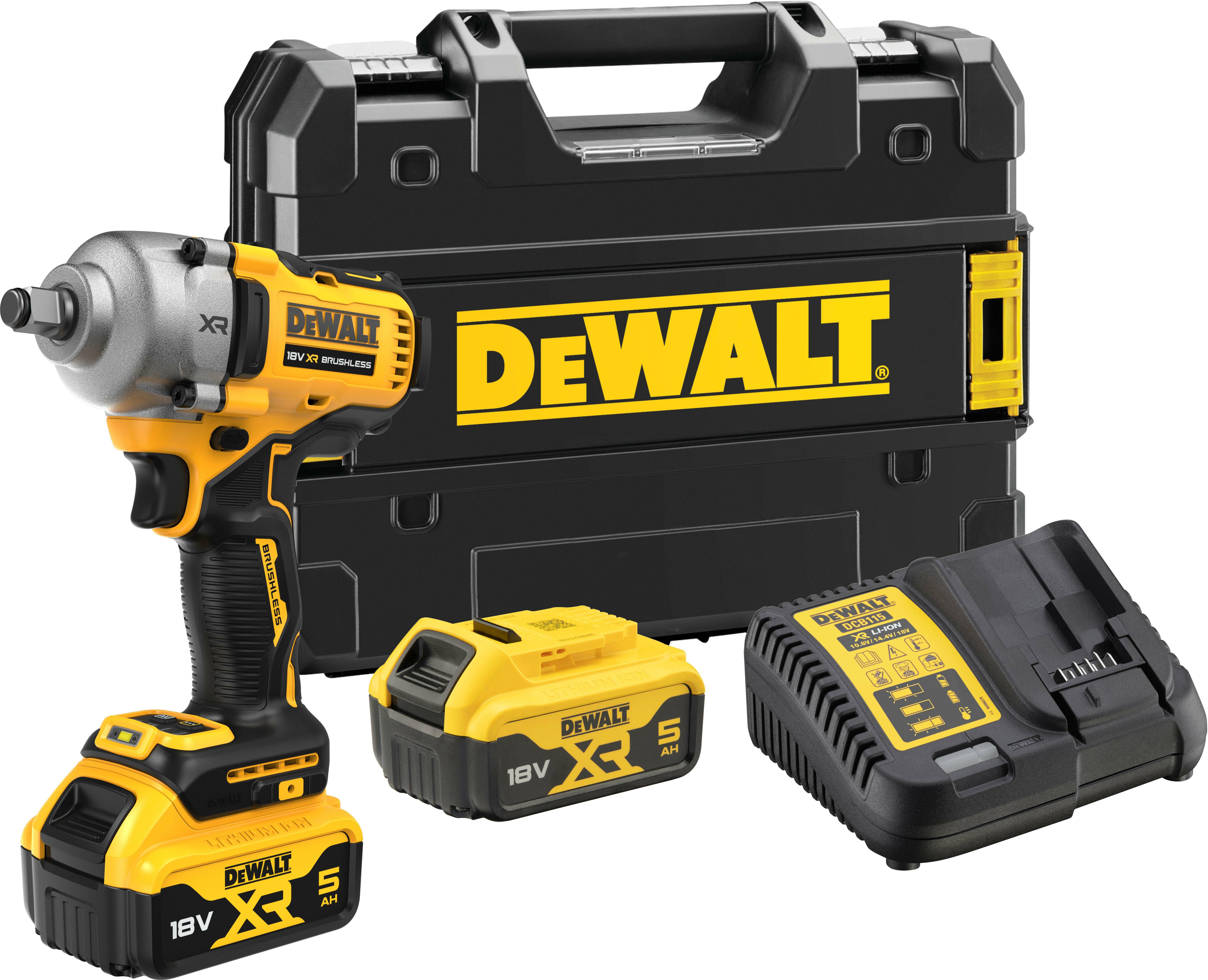 DEWALT DCF891P2T-QW 18V XR Brushless 1/2