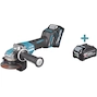 MAKITA GA047GM201 40Vmax XGT angle battery grinder 125mm X-LOCK with spoon switch in MAKPAC (2x 4.0Ah battery + charger)