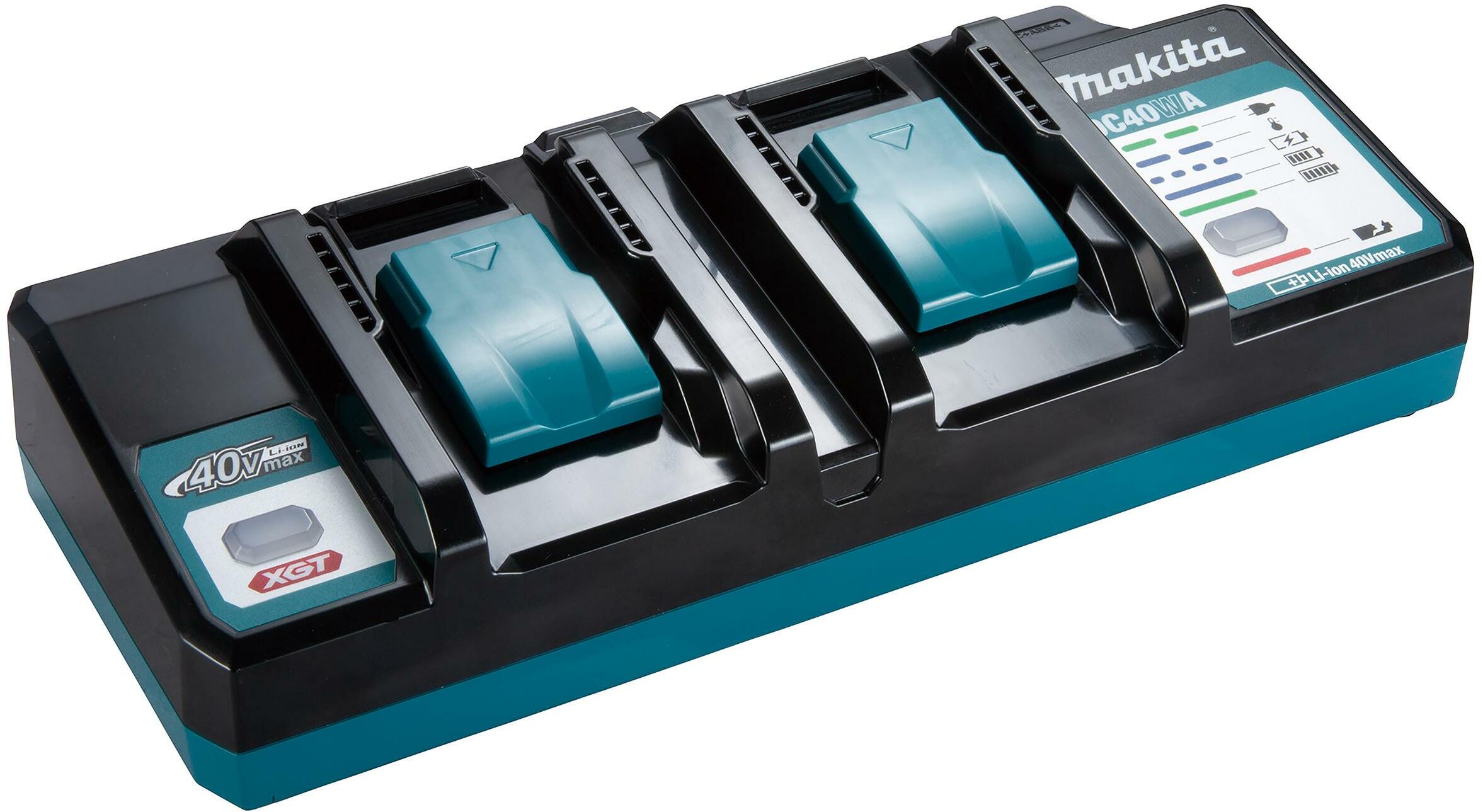 MAKITA DC40WA Multi charger for two XGT batteries 1911L9-4 Klium