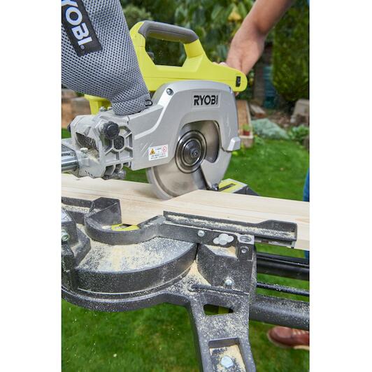 RYOBI R18MS216 0 18V ONE cordless cut off saw 216mm without battery and charger 5133003597