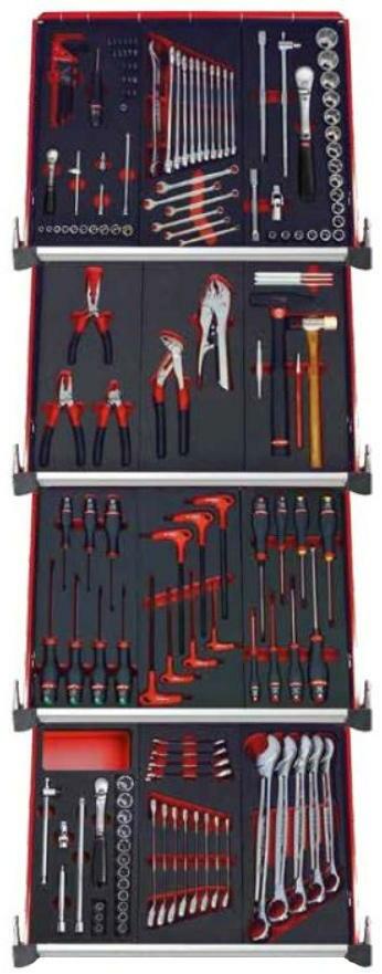 FACOM CMM.150BNL tool set with 12 modules 150-piece | Klium.com