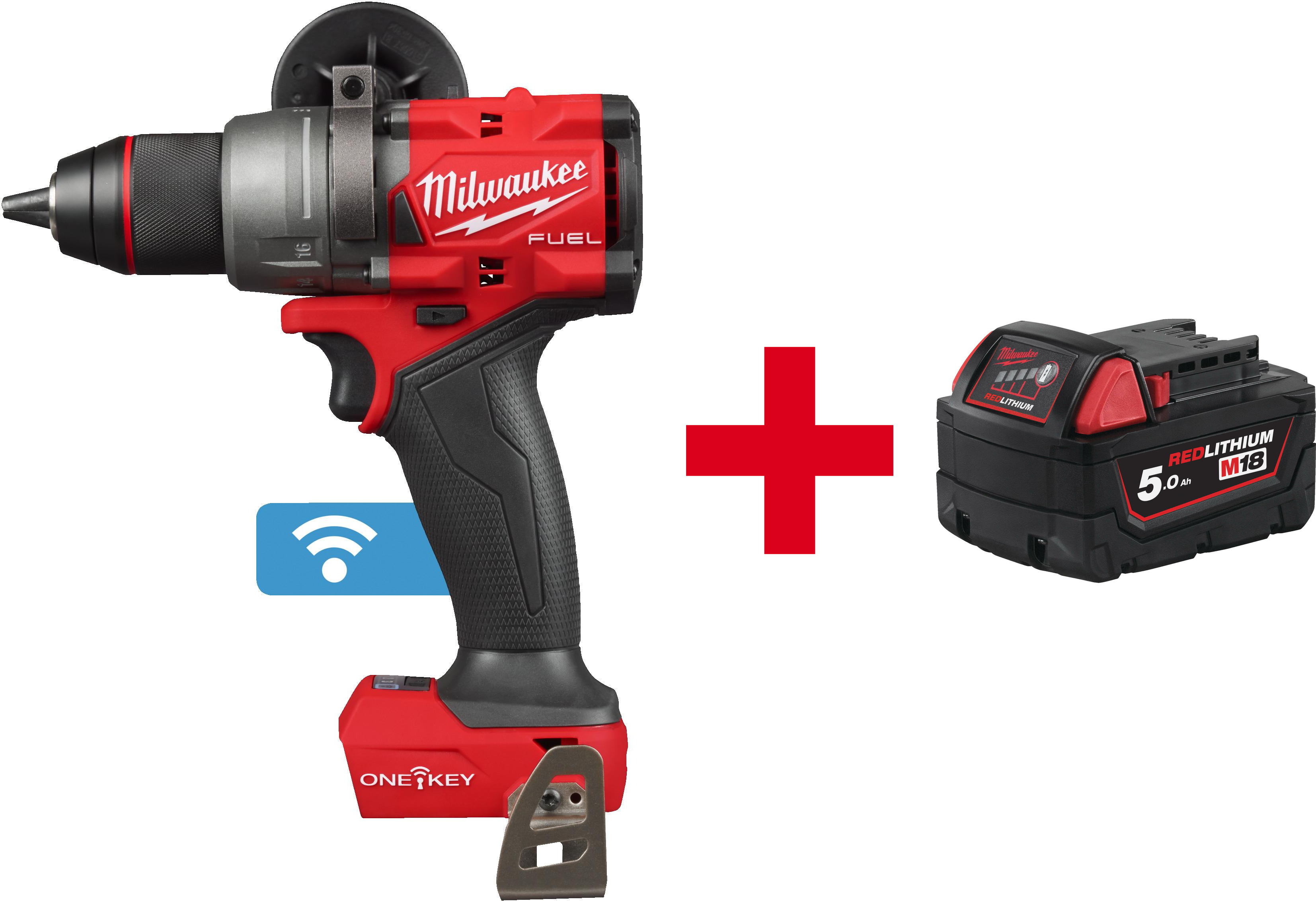 MILWAUKEE M18 ONEDD3-0X Perceuse sans fil FUEL ONE-KEY Gen 4 en HD Box (sans batterie ni chargeur) - 4933492799