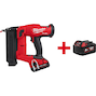 MILWAUKEE M18 FN18GS-202X FUEL accu-afwerkingstacker 18Ga in transporttas (2x 2,0Ah accu + lader) - 4933471407
