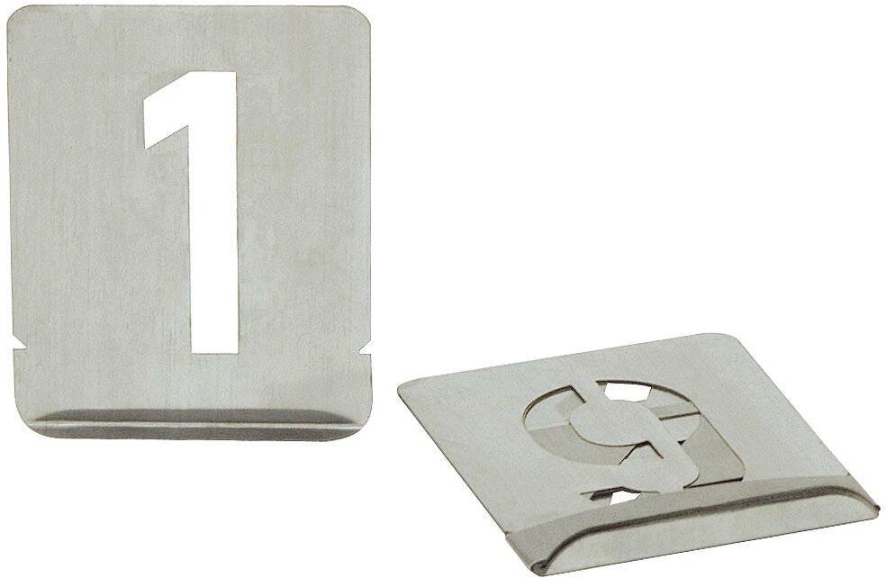 TURNUS 327-070 number stencil set notebook height 70 mm - 327-070-Z | Klium