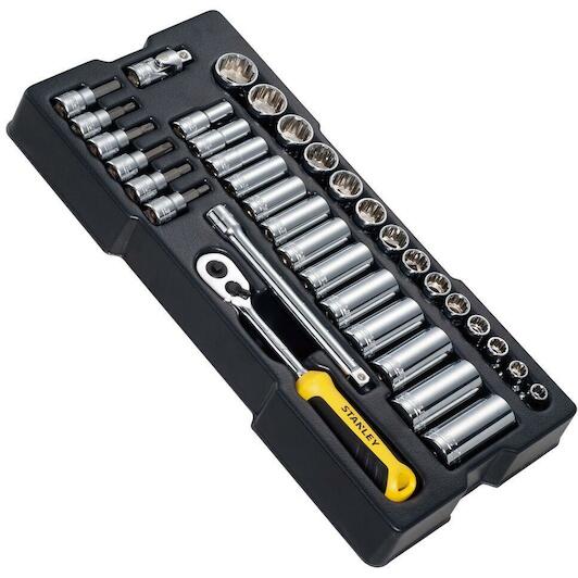 stan① STANLEY STMT1-74174 transmodule socket set 3/8 36-piece | Klium