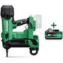 HIKOKI NC1840DAW3Z 18V accu-spijkerapparaat 15-40 mm in koffer (zonder accu en lader)