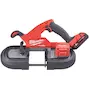 MILWAUKEE M18 FBS85-202C FUEL compact cordless band saw in transport case (2x 2.0Ah battery + charger) - 4933471497