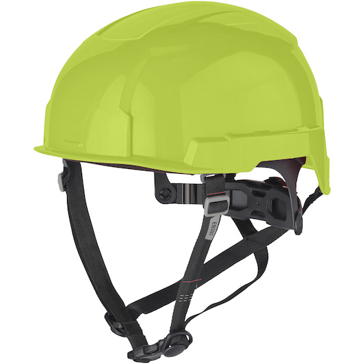 MILWAUKEE BOLT 200 Safety helmet hi-vis yellow not ventilated