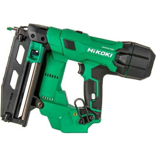 HIKOKI NT1865DSAW9Z 18V cordless nail gun 16Ga 25-64mm in HSC IV case  (without battery and charger)