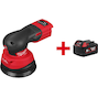 MILWAUKEE M18 FROS125-0B Ponceuse excentrique sans fil 125 mm en mallette (sans batterie ni chargeur) - 4933498253