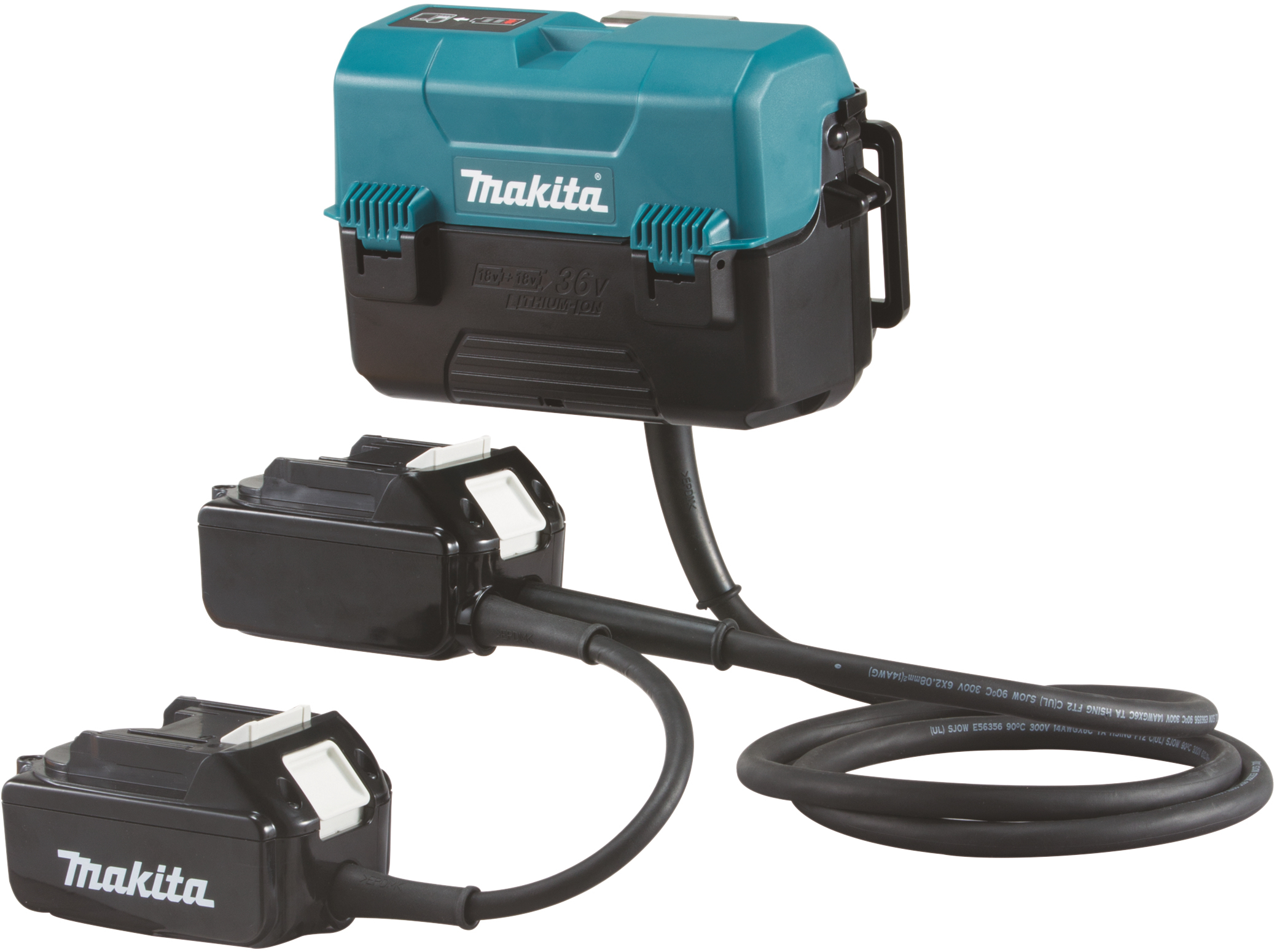 MAKITA 197580-6 portable 2x18V BAP182 adapter | Klium