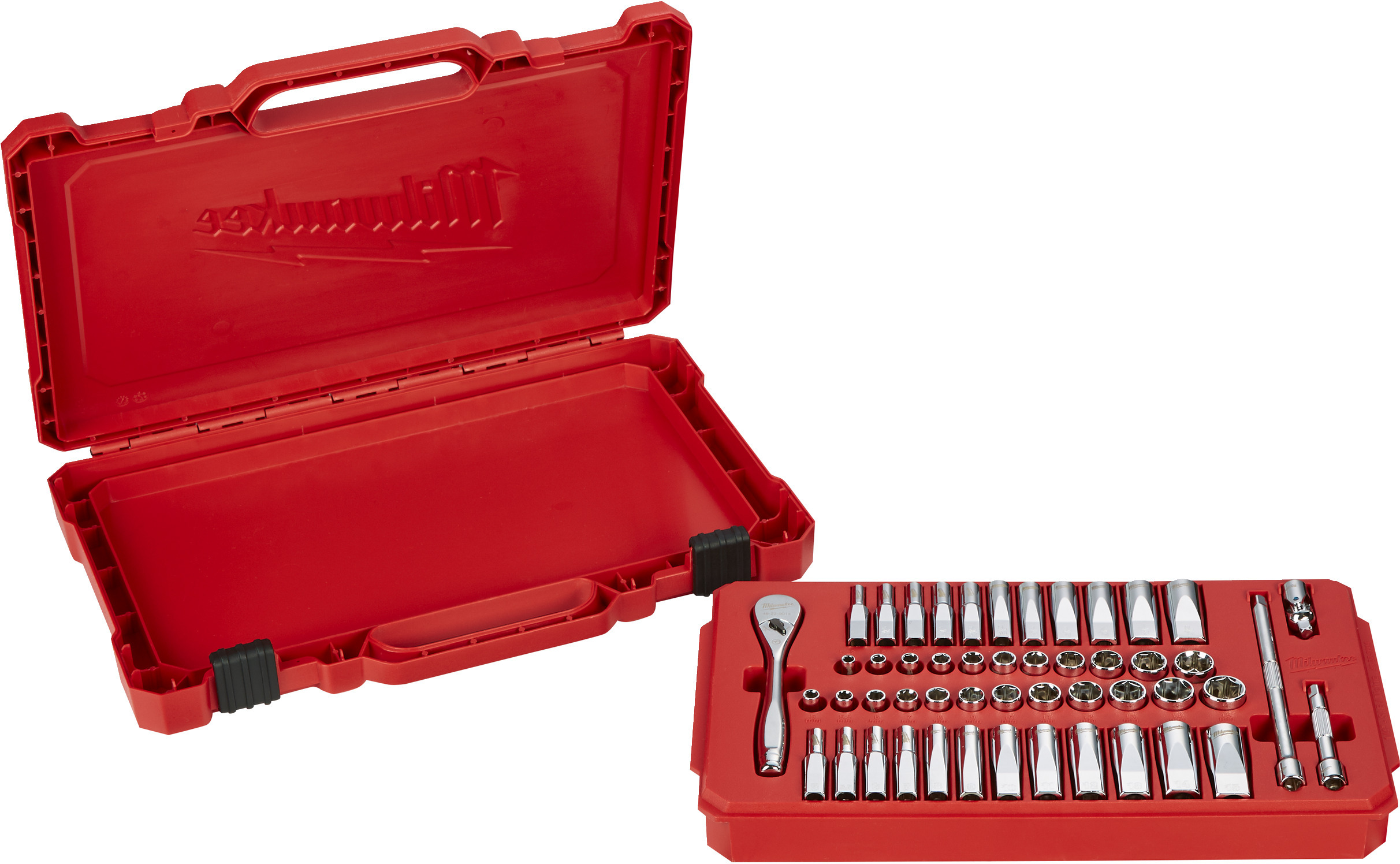 MILWAUKEE 4932464944 ratchet and socket set metric 1/4