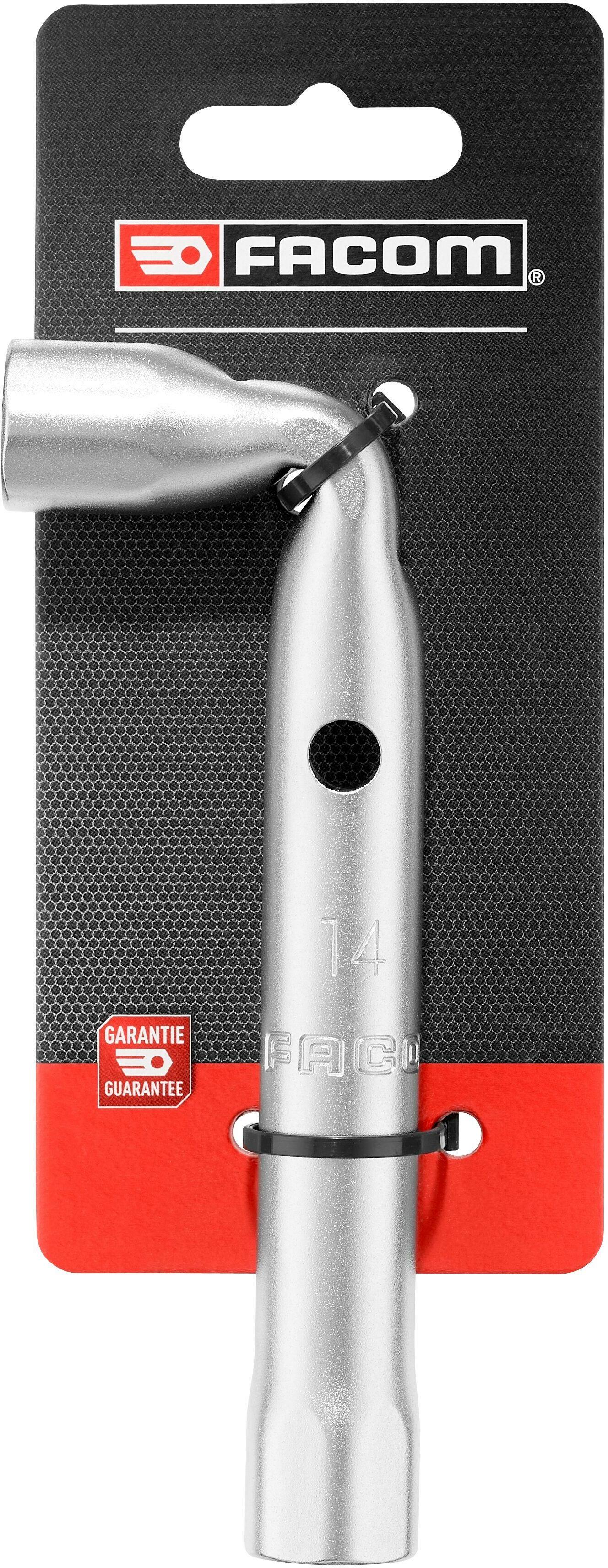 FACOM Clé Tuyau Coudée 92A.21 21 Mm - Clé En Tube Chromée Pour Tiges Filetées