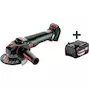METABO WVB 18 LT BL 11-125 Quick Inox meuleuse d'angle (sans batterie ni chargeur) - 613091850