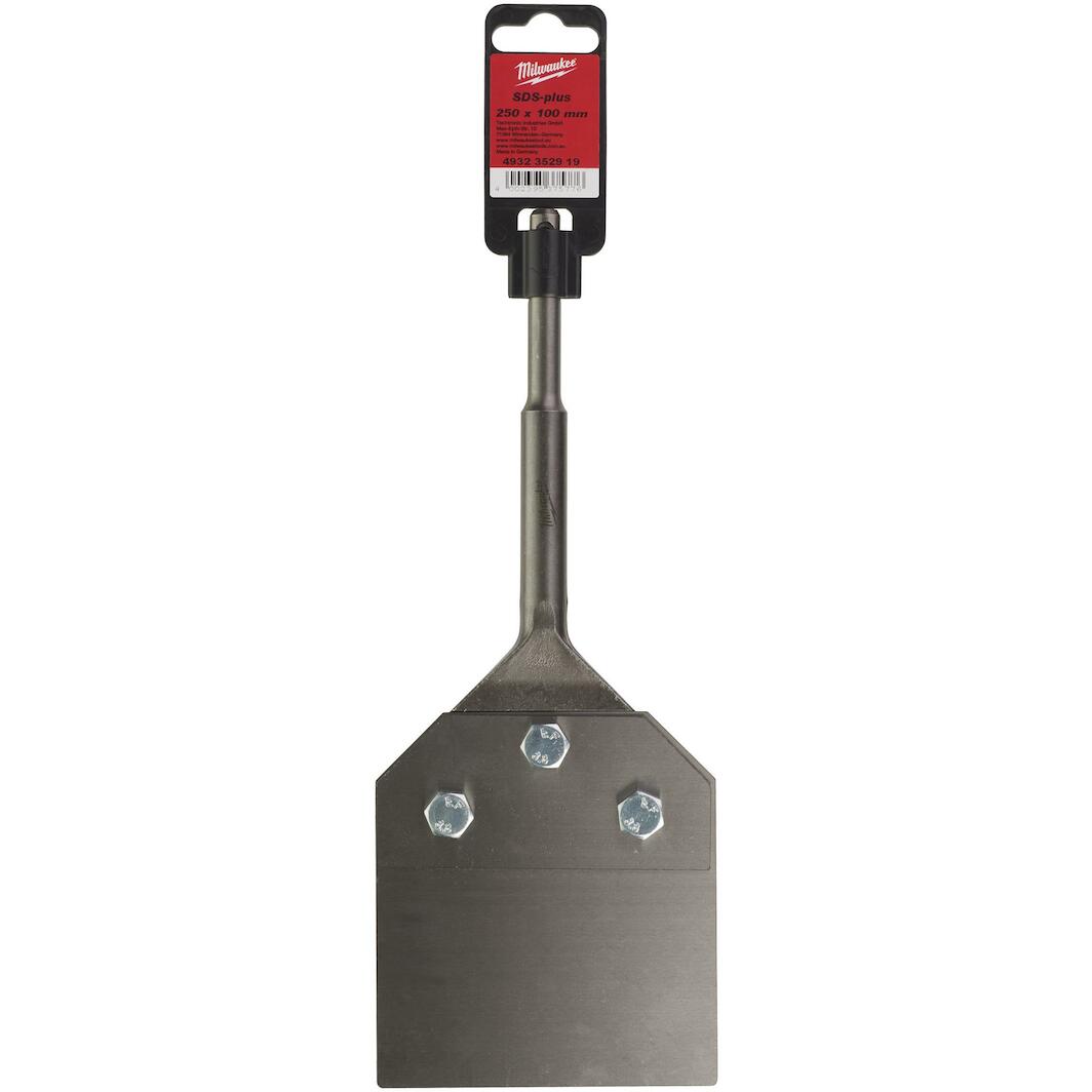 MILWAUKEE 4932352919 SDS-Plus floor/wall scraper 250 x 100 mm | Klium