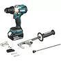 MAKITA DHP492RT3J 18V LXT accu-klopboorschroefmachine in Makpac II (3x 5,0Ah accu + lader)