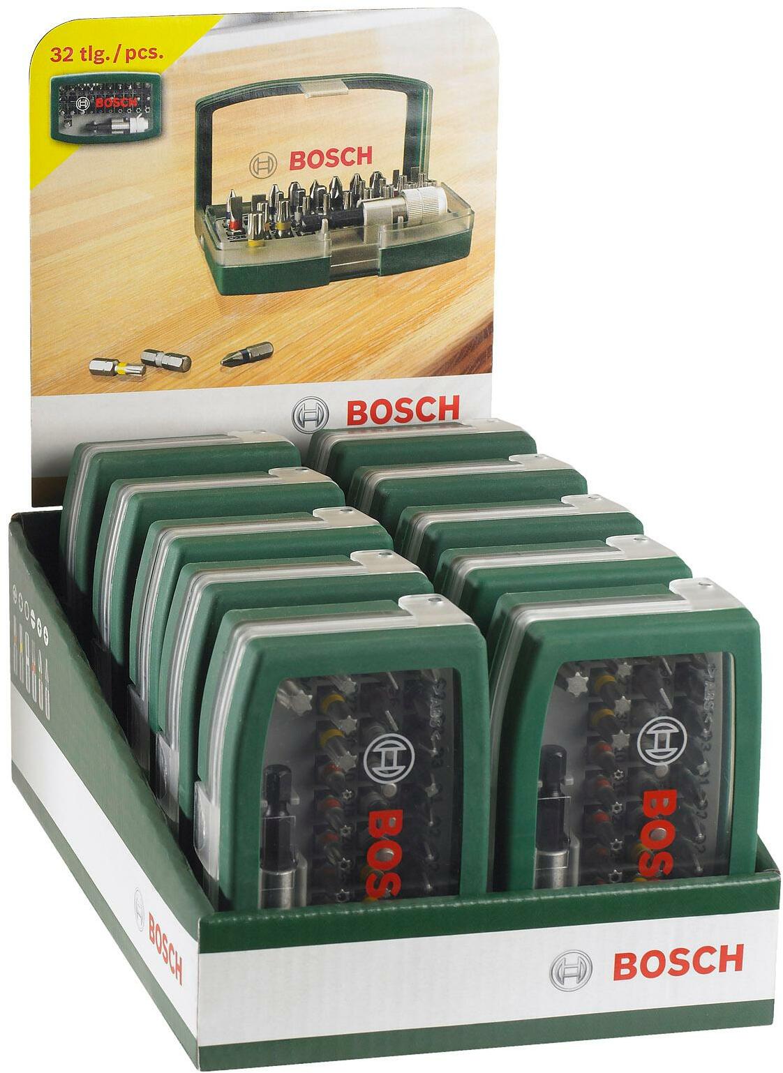 BOSCH 2607017063 colour-coded screw bit set 32-piece | Klium.com