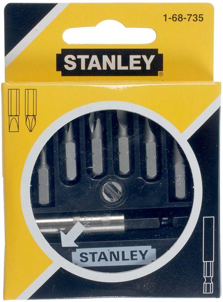 STANLEY 1-68-735 screwdriver bit set 7-piece | Klium