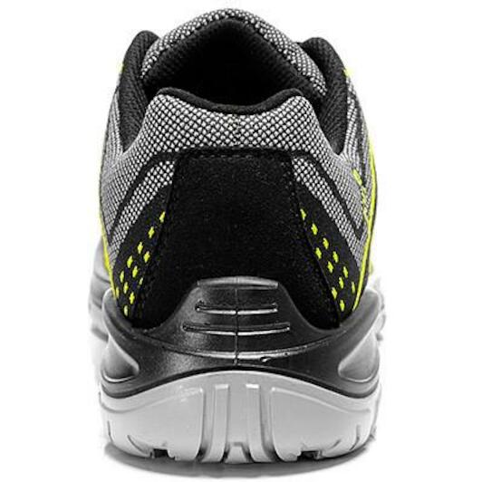 JORI Flex S1P ESD safety shoe low (grey/green) - 12511-43