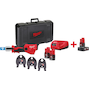 MILWAUKEE M12 ONEHPT-202C U-Set ONE-KEY cordless pressing tool with 3 U-jaws in case (2x 2.0Ah battery + charger) - 4933481037