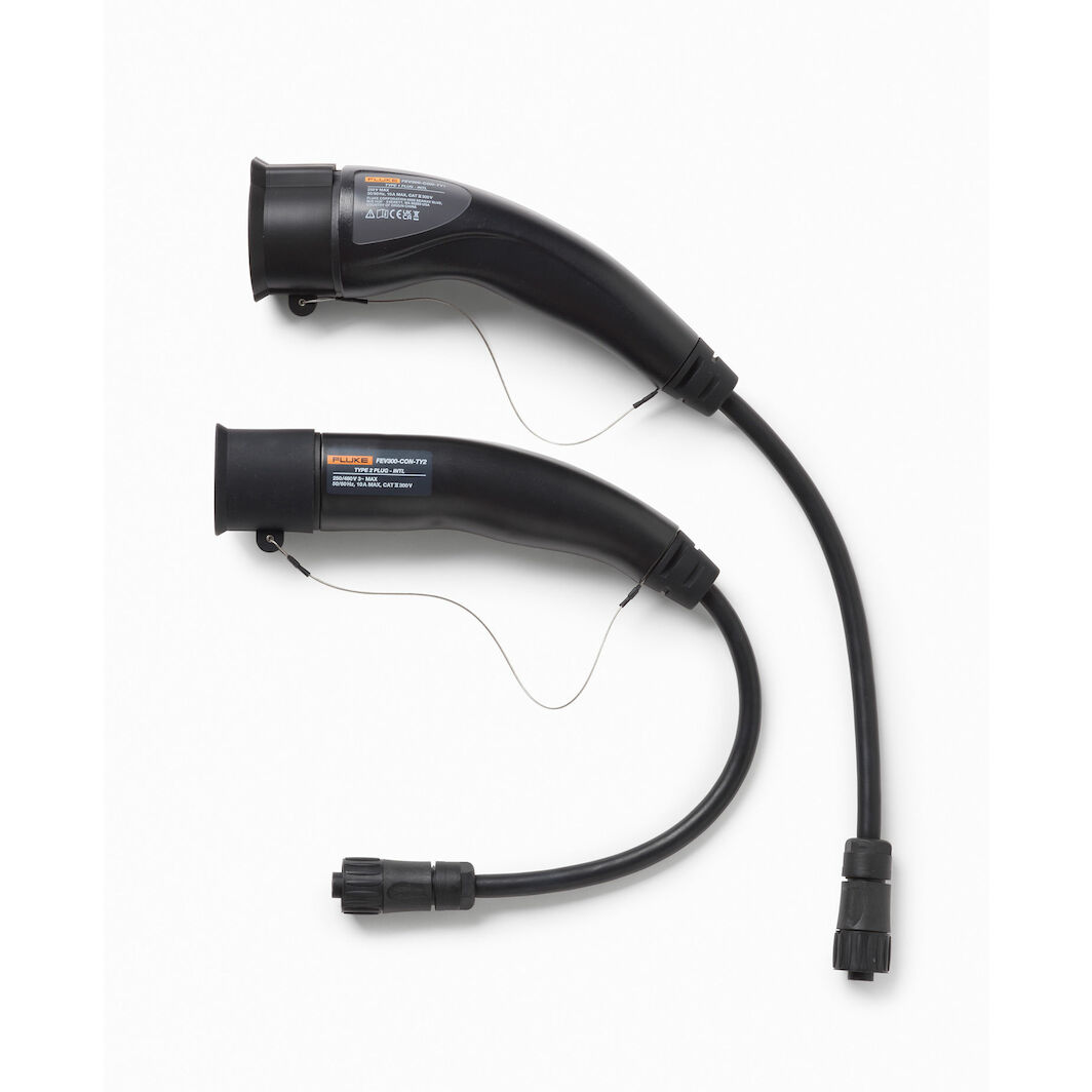 FLUKE FEV300/TY1 & TY2 Test adapter set for electric vehicle charging ...