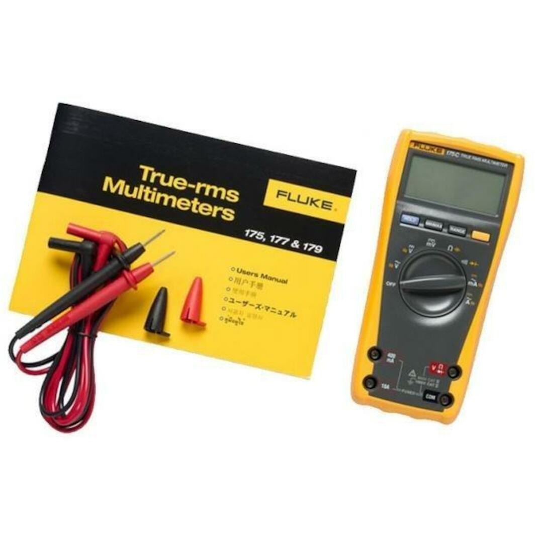 FLUKE 175 EGFID Digital RMS multimeter up to 1000V AC/DC 10A AC/DC