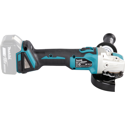 MAKITA DGA521ZX1 18V LXT cordless angle grinder 125 mm X-LOCK with