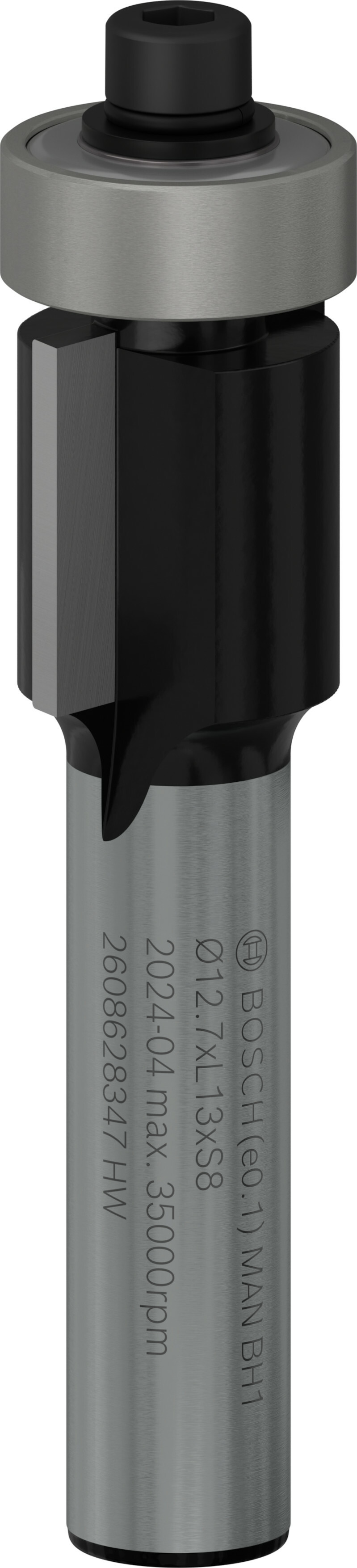 BOSCH 2608628347 Edge router 8 mm, D1 12.7 mm, L 13 mm, G 56 mm | Klium.com