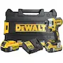 DEWALT DCF887P2-QW Visseuse à chocs sans fil 18V XR Brushless 3 vitesses en mallette TSTAK (2x batterie 5.0Ah + chargeur)