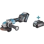 MAKITA GA041GM201 Meuleuse d'angle 40Vmax XGT 125mm X-LOCK avec interrupteur à glissière en MAKPAC (2x 4.0Ah batterie + chargeur)
