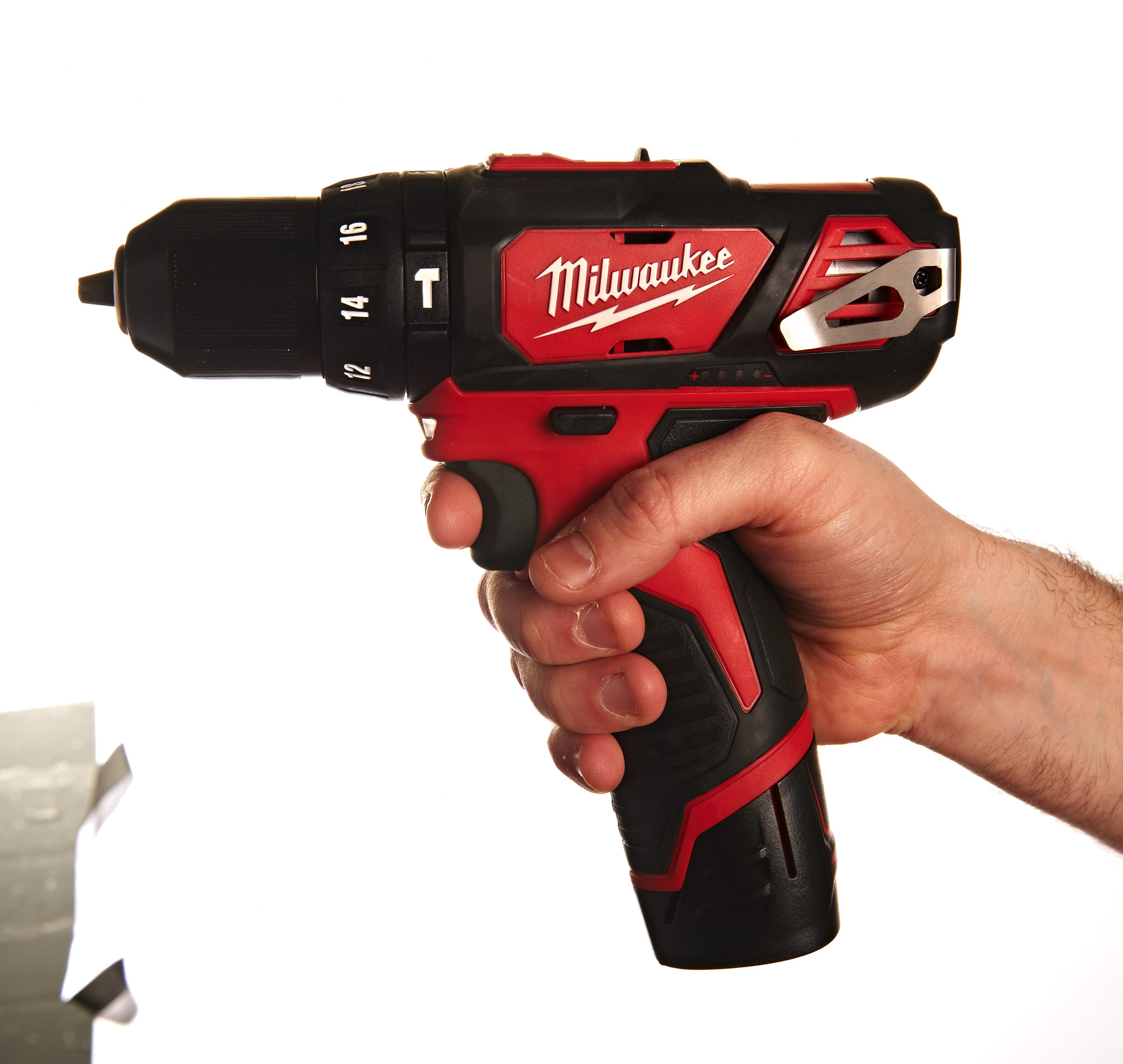 MILWAUKEE M12 BPD-202C subcompact cordless impact drill in