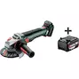 METABO WB 18 LT BL 11-125 Q meuleuse d'angle en boîte (sans batterie ni chargeur) - 613054850