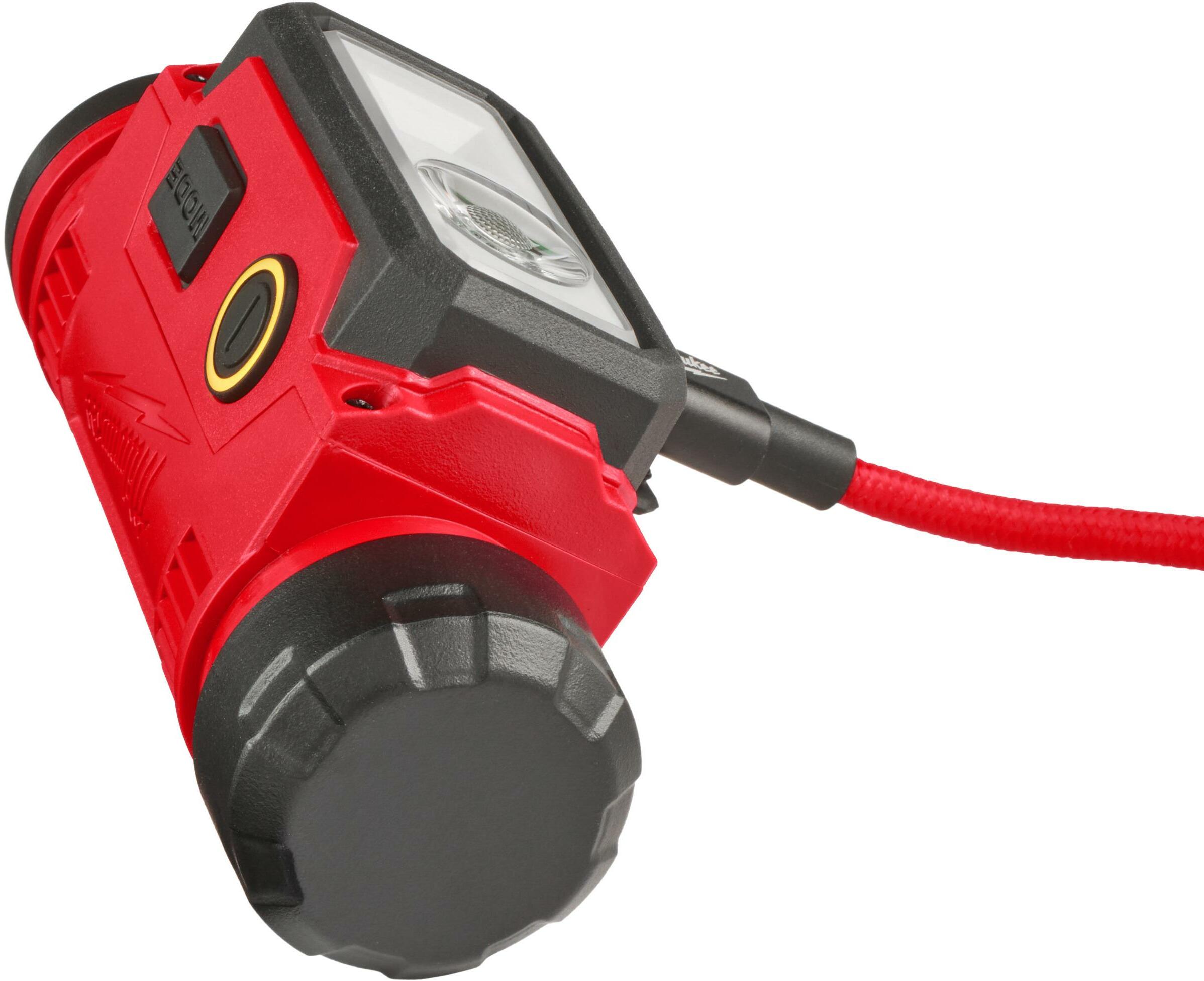 MILWAUKEE L4 HL2-301 head lamp for helmet (1x B3 battery-USB