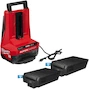 MILWAUKEE MXF FORGENRG-802 Kit de charge de batterie MX FUEL FORGE (2x 8.0Ah batterie + MXF SC chargeur rapide) - 4933493548