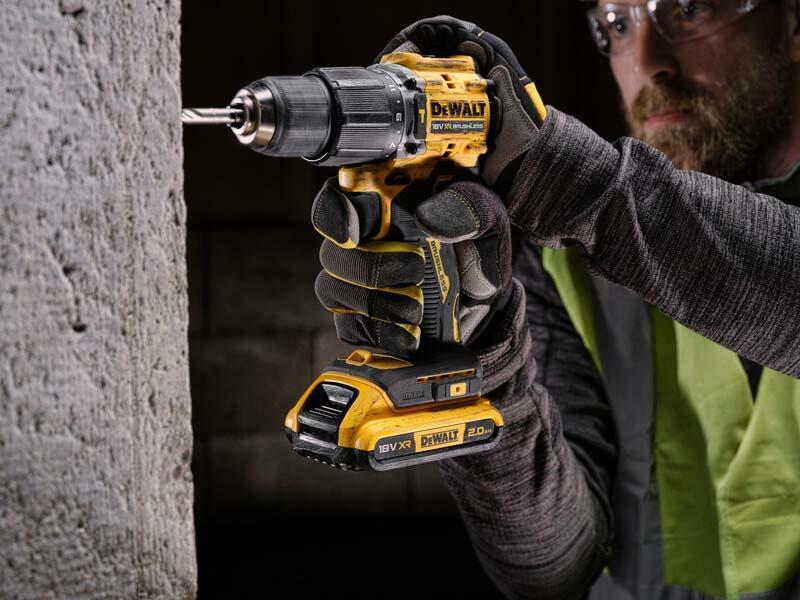 DEWALT DCD100YD2T-QW 18V XR Brushless 100-year cordless cordless hammer  drill in TSTAK (2x battery charger)