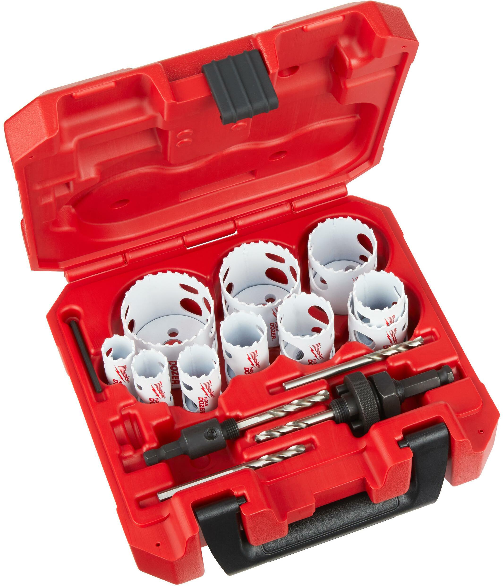 MILWAUKEE 49224152 bi-metal hole saw set hole dozer 14-piece | Klium