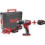 MILWAUKEE M18 BDD-402X perceuse-visseuse compacte sans fil en HD Box (2x 4.0Ah batterie + chargeur) - 4933446198
