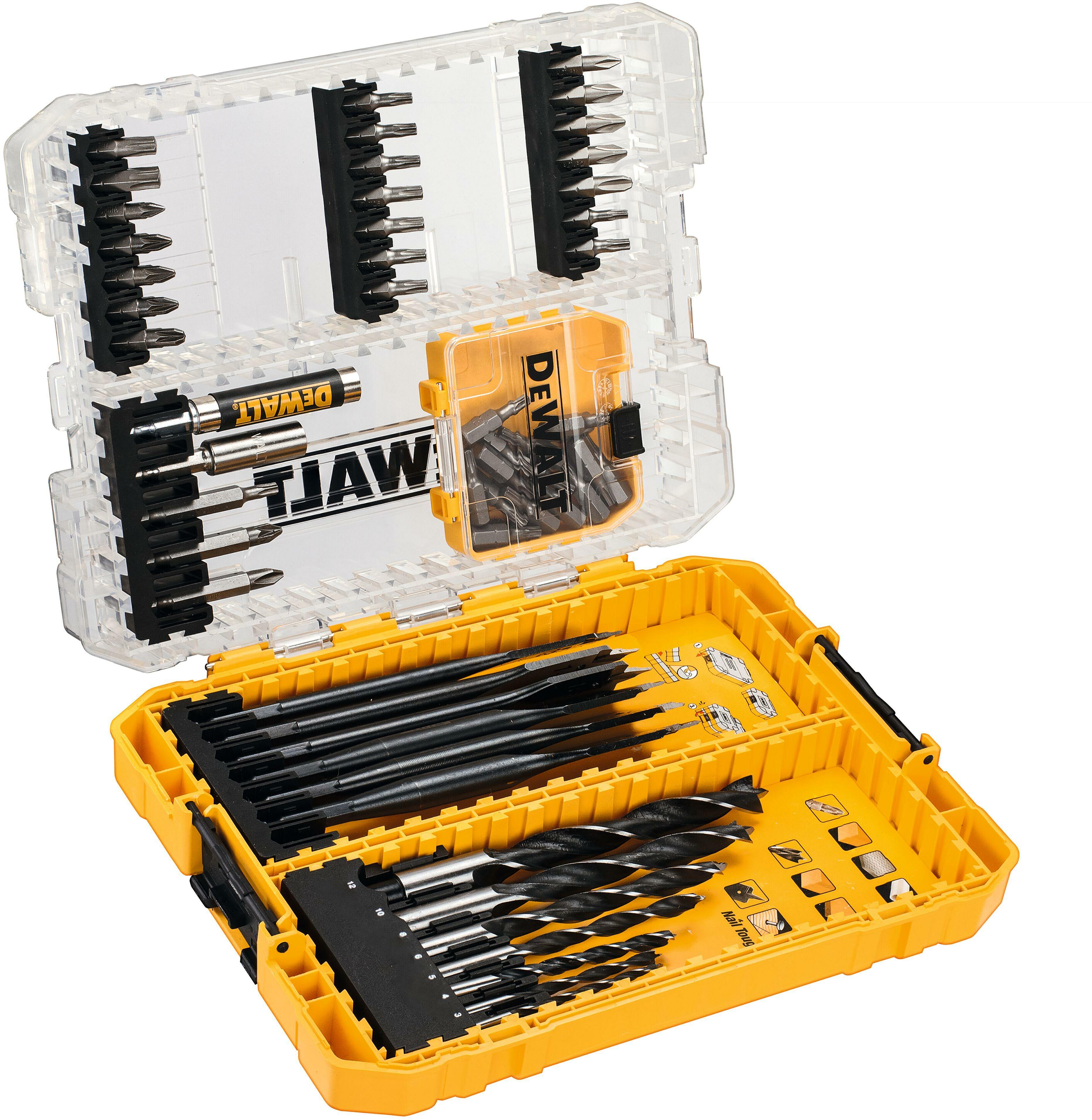 DEWALT DT70758 EXTREME speed and wood drill set in ToughCase 57