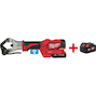 MILWAUKEE M18 HDCT-202C FORCE LOGIC pince à sertir les câbles sans fil hydraulique en mallette de transport (2x 2.0Ah batterie + chargeur) - 4933471950