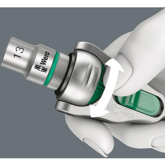 WERA 8100 SA/SC 2 zyklop speed ratchet set, 1/4 drive and 1 WERA 8100 SA/SC 2 zyklop speed ratchet set, 1/4 drive and 1