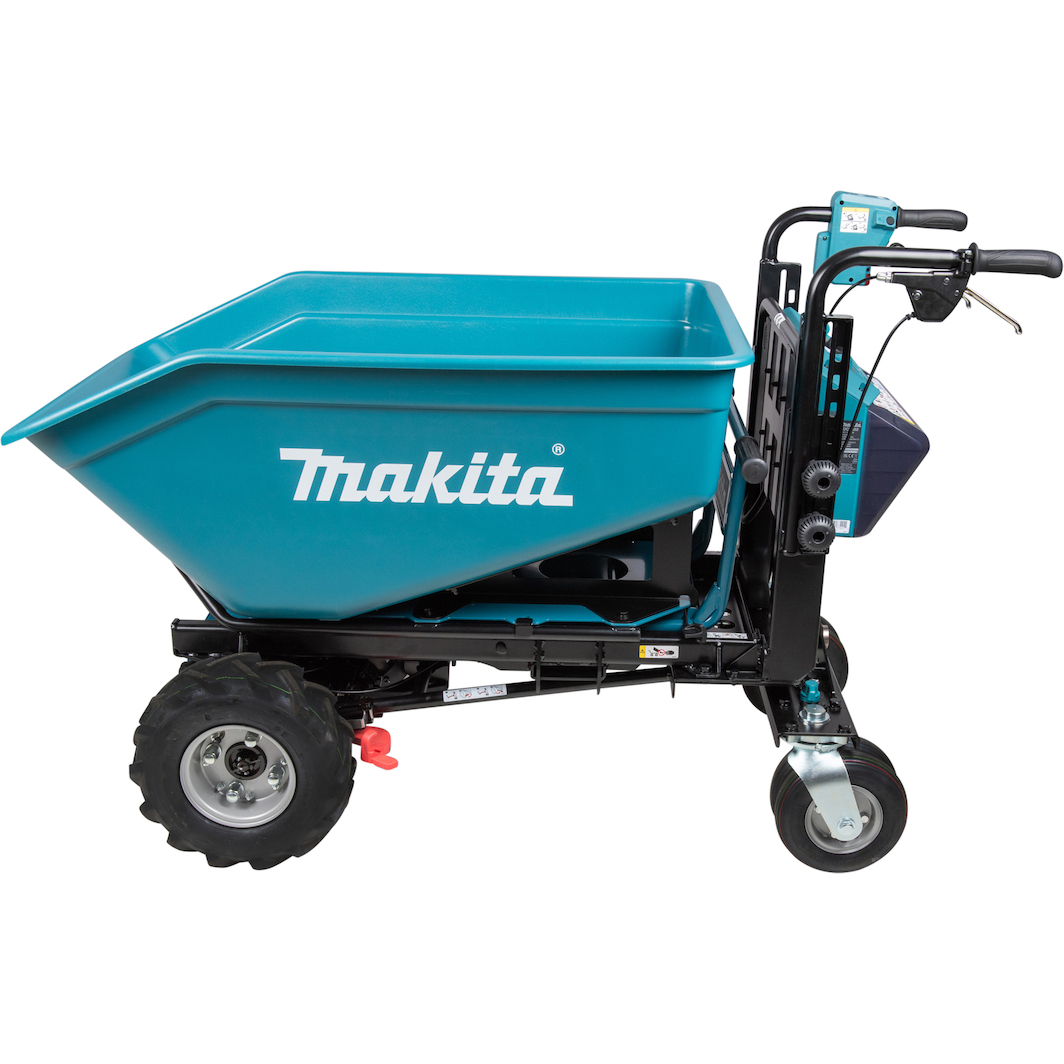 MAKITA DCU602Z 2x18V LXT cordless wheelbarrow with bucket and electro