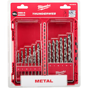 MILWAUKEE 4932493869 THUNDERWEB HSS-G metal drill bit set in