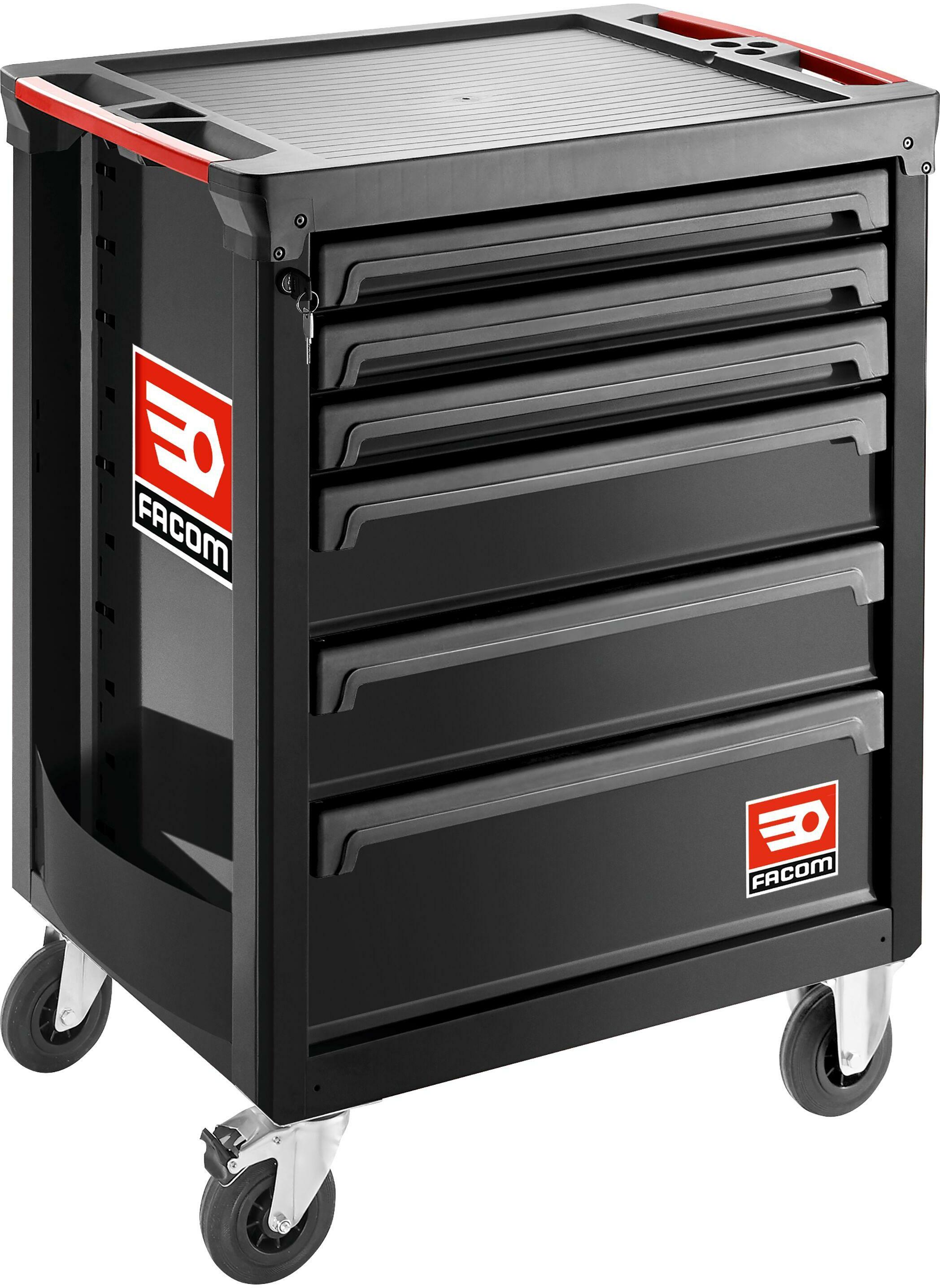 Facom R373 FACOM ROLL.6NM3A tool trolley black with 6 drawers (suitable for 3 ...