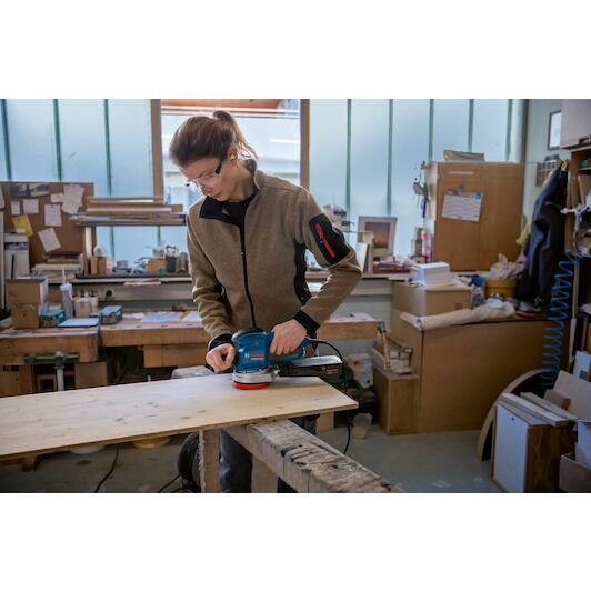 Bosch Professional Orbital Sander GEX 34-150 (with Plate 150 Mm, Disc C470 For Wood, Suction Adapter, Paper Bag, In Cardboard - View #8