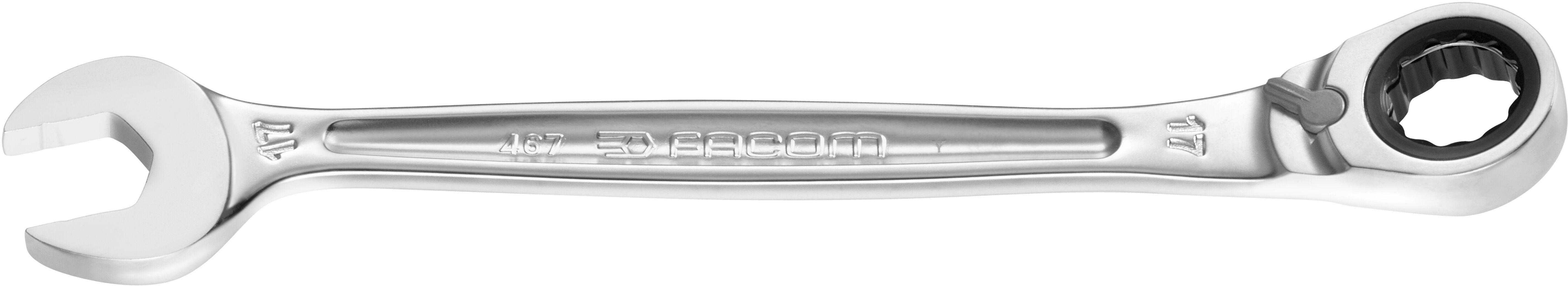 Facom 467B.JP10PB Ultra-Grip ratelringsleutelset